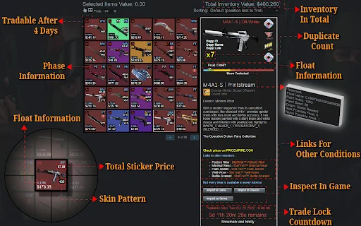 CS2 Trader: Alat Trading CS2 Terbaik untuk Kelola Inventaris - Screenshot 1