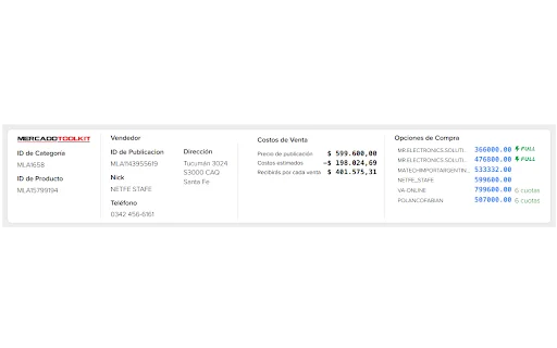 Download MercadoToolkit AI Gratis – Alat Penjual MercadoLibre - Screenshot 5