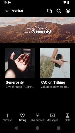 Unduh Aplikasi VVFirst Terbaru – Tetap Terhubung dengan Gereja - Screenshot 2