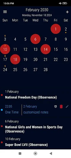 Download US Calendar 2026 Terbaru – Kalender & Pengingat Gratis - Screenshot 11