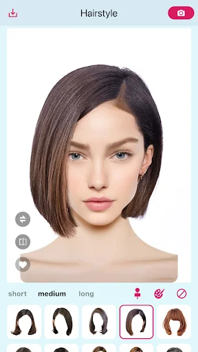Hairstyle Try On – Ubah Gaya Rambut AI Terbaru Unduh Gratis - Screenshot 14