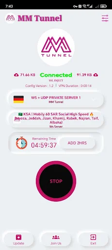 Download MM Tunnel Terbaru – VPN Cepat & Aman Gratis - Screenshot 4